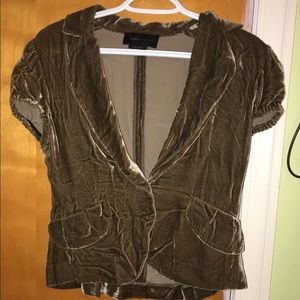 BCBG TOP VELVET